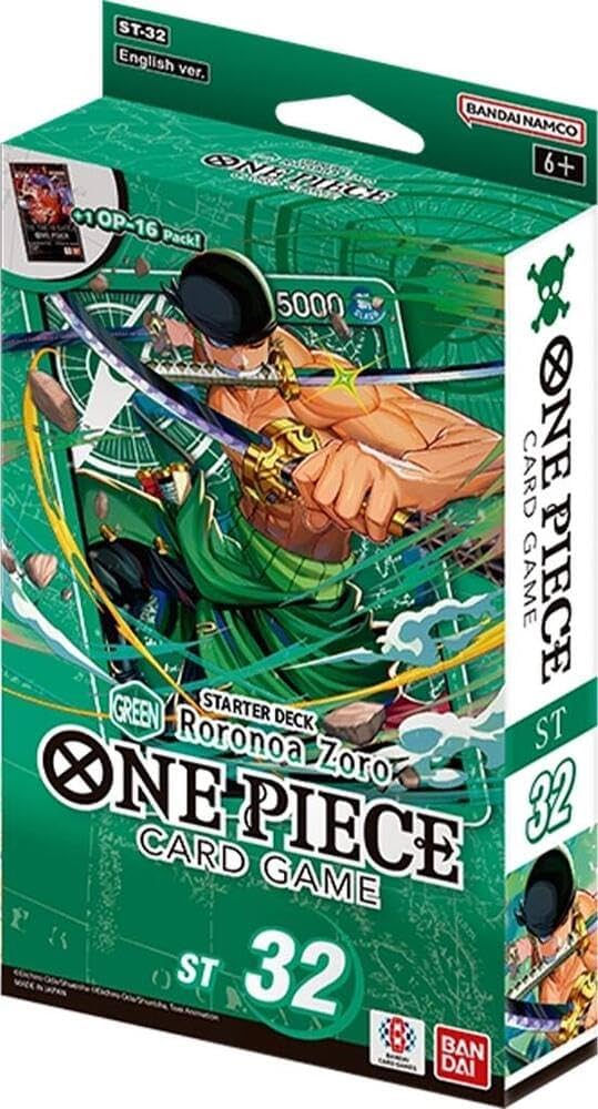 One Piece Started Deck ST32 - Green - Roronoa Zoro