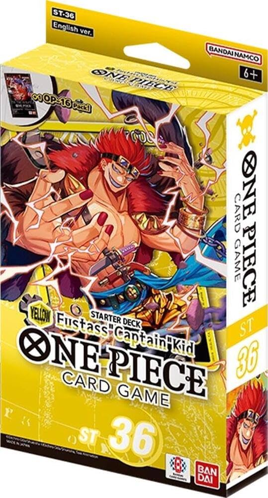 One Piece Started Deck ST36 - Yellow - Eustass "Captain" Kid