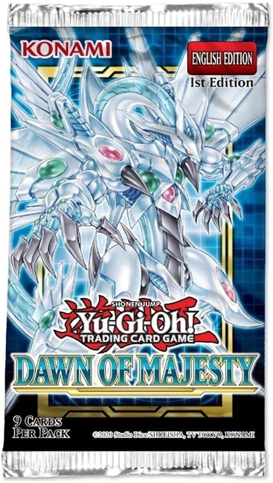TCG Yu-Gi-Oh! Dawn of Majesty booster