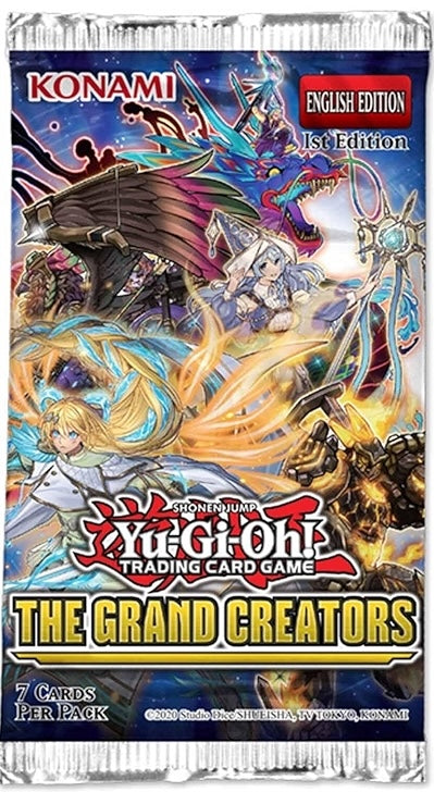 TCG Yu-Gi-Oh! The Grand Creators booster