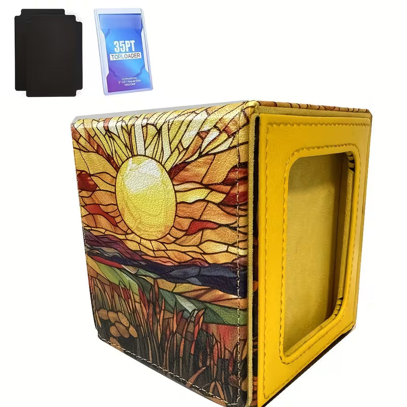 Card Deck Storage Box - multicolor