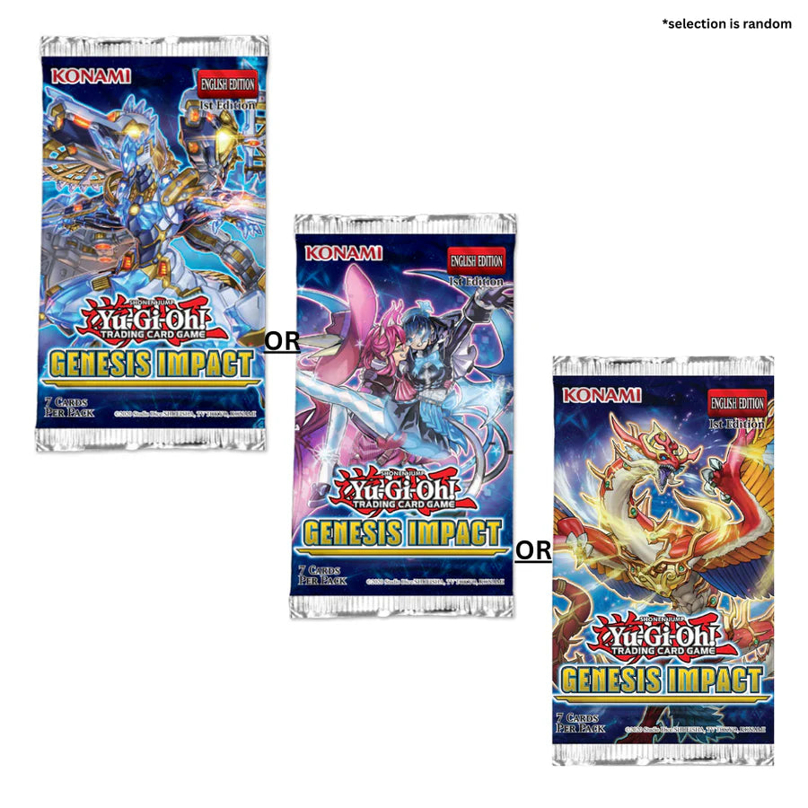 TCG Yu-Gi-Oh! Genesis Impact booster