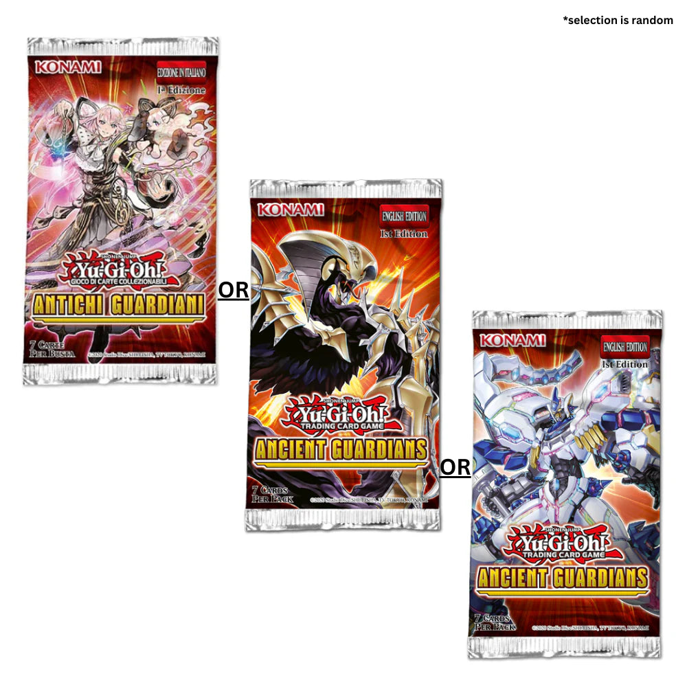 TCG Yu-Gi-Oh! Ancient Guardians booster