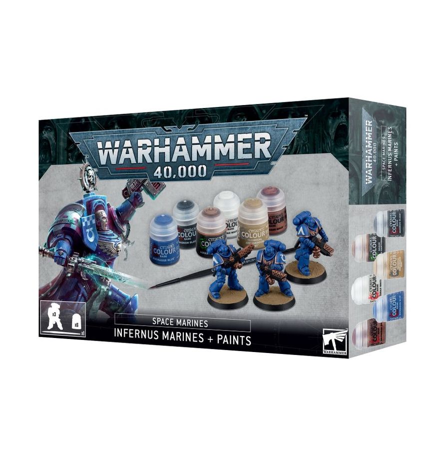 Warhammer 40,000 Space Marines: Infernus marinci + boje